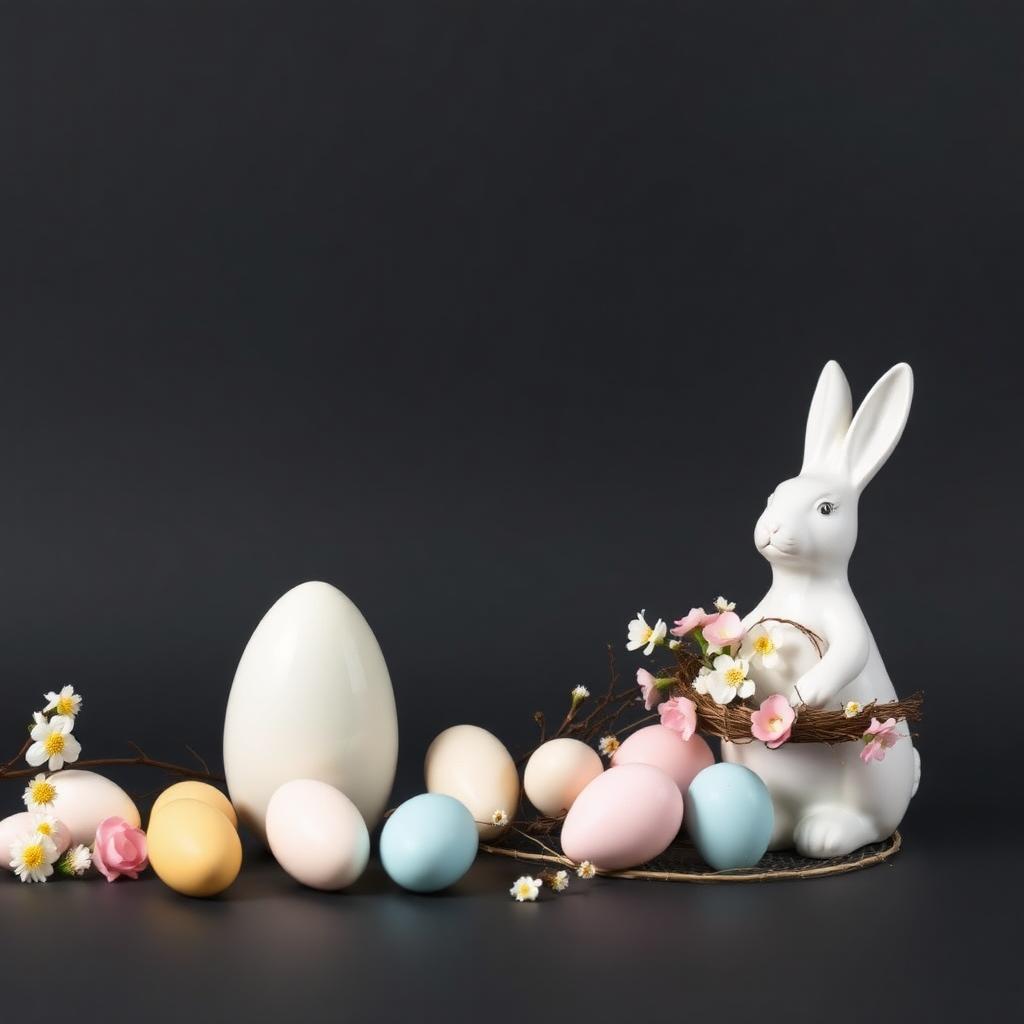 Easter lights and decor